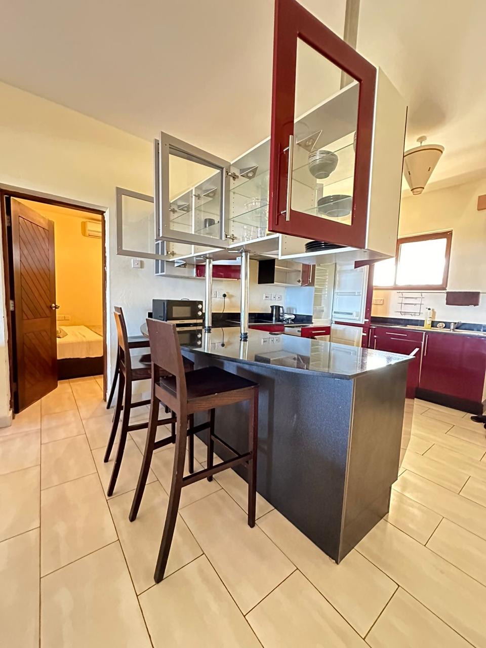 2bedroom beachfront in Diani